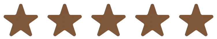 Five out of five stars